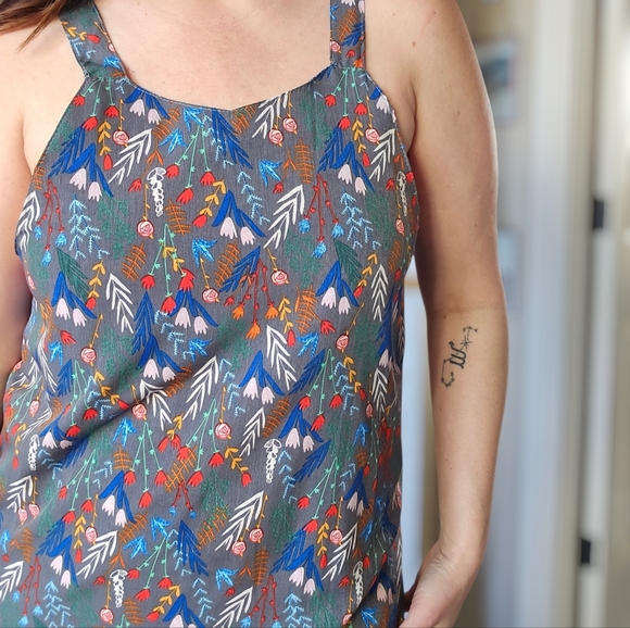 A Shappe Vintage Shift Floral Print Midi Dress - Picture 2 of 15